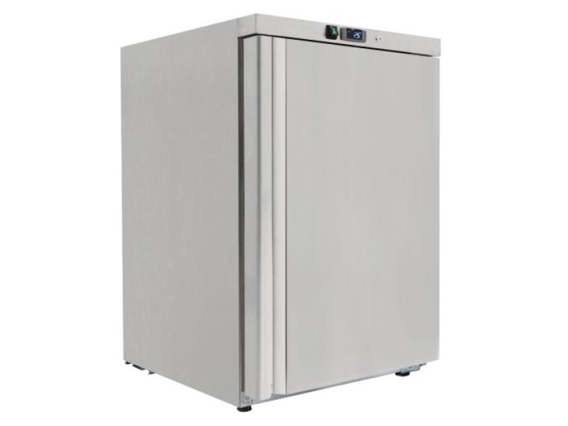 Sterling Pro Cobus SPF200S Single Door Stainless Steel Undercounter Freezer, 140 Litres