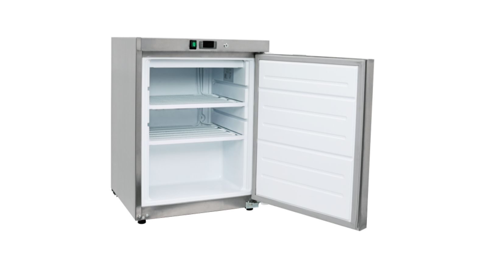 Sterling Pro Cobus SPF200S Single Door Stainless Steel Undercounter Freezer, 140 Litres