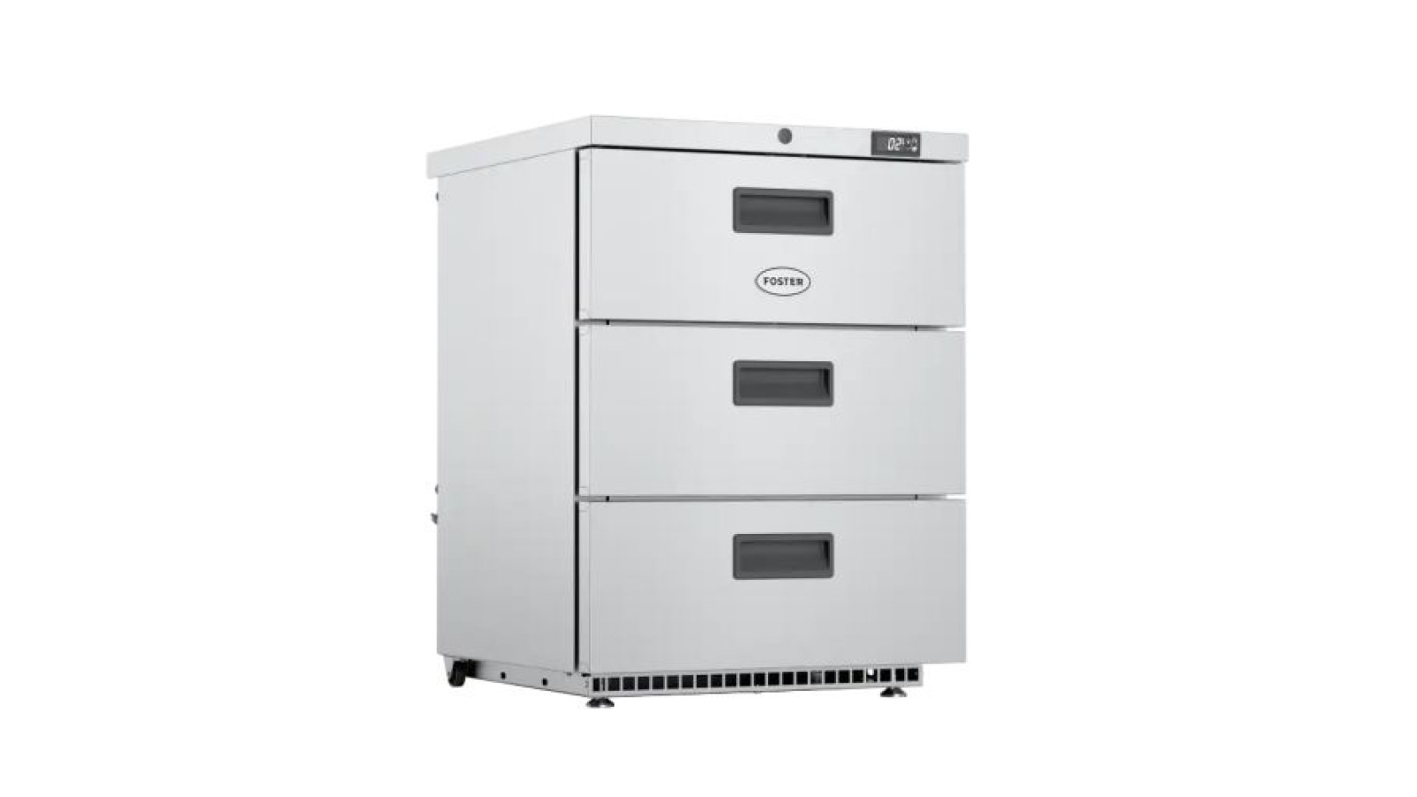 Foster HR150/3D/13-106 3 Drawer Undercounter Cabinet Refrigerator, 150 Litres