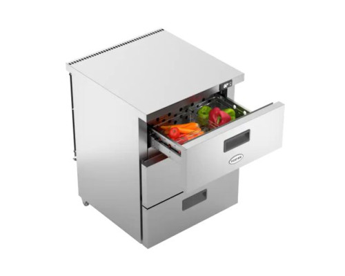 Foster HR150/3D/13-106 3 Drawer Undercounter Cabinet Refrigerator, 150 Litres