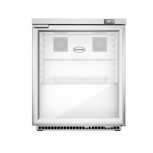 Foster HR200G/13-114 Single Glass Door Undercounter Cabinet Display Refrigerator, 200 Litres