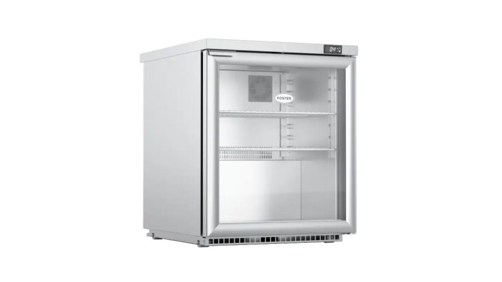 Foster HR200G/13-114 Single Glass Door Undercounter Cabinet Display Refrigerator, 200 Litres