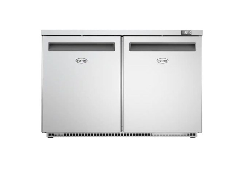 Foster HR360/13-117 Double Door Undercounter Cabinet Refrigerator, 360 Litres
