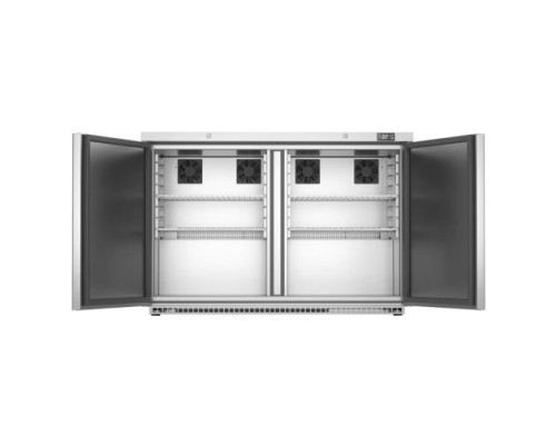 Foster HR360/13-117 Double Door Undercounter Cabinet Refrigerator, 360 Litres