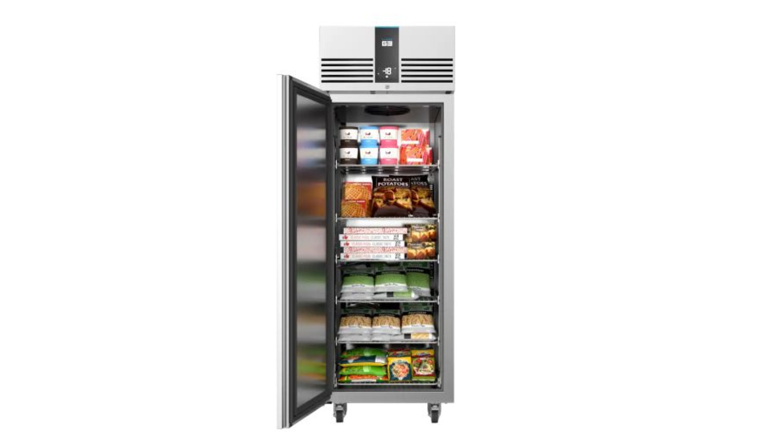 Foster EP700L/41-500 EcoPro G3 Single Door Upright Cabinet Freezer, 600 Litres