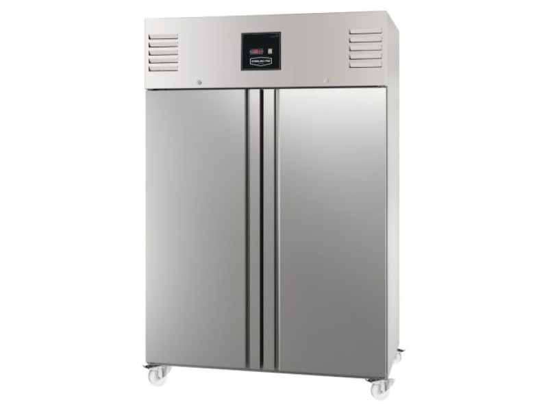 Sterling Pro Green SPI142 Double Door Gastronorm Fridge Cabinet, 1400 Litres