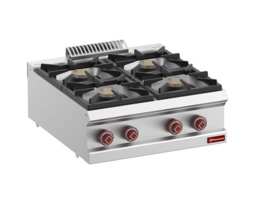 Diamond G7/4B7T-N 4 Burner Countertop Gas Range