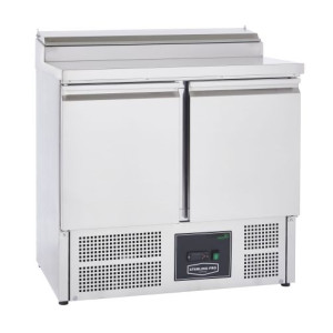 Sterling Pro Cobus SPU200PZ 2 Door Pizza Preparation Counter 5 X GN1/6, 240 Litres
