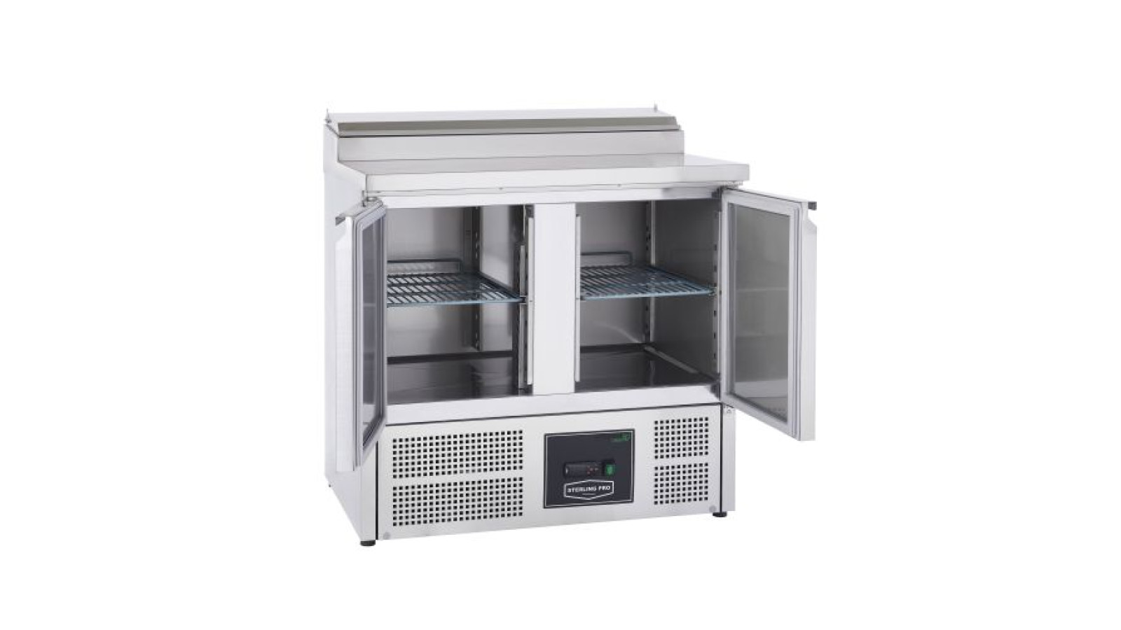 Sterling Pro Cobus SPU200PZ 2 Door Pizza Preparation Counter 5 X GN1/6, 240 Litres