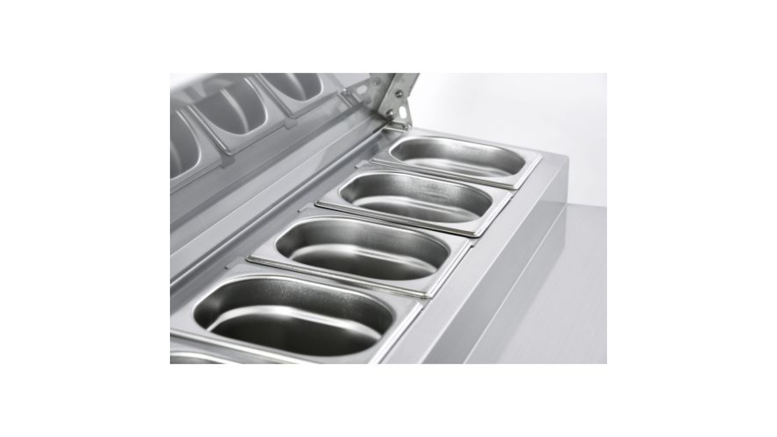 Sterling Pro Cobus SPU200PZ 2 Door Pizza Preparation Counter 5 X GN1/6, 240 Litres