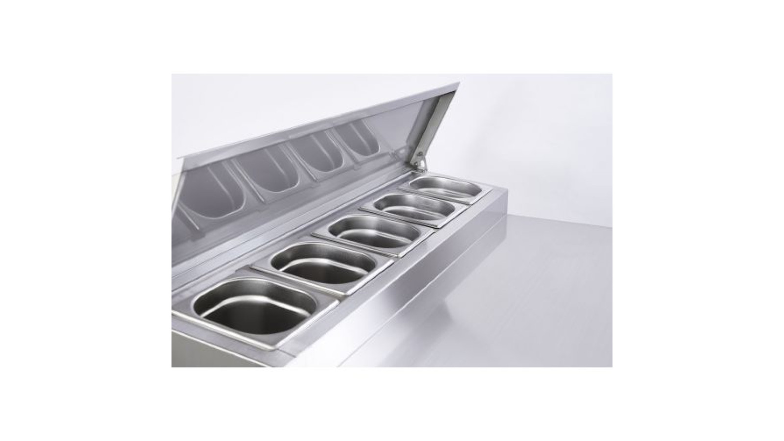 Sterling Pro Cobus SPU200PZ 2 Door Pizza Preparation Counter 5 X GN1/6, 240 Litres