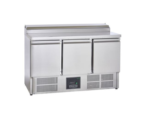 Sterling Pro Cobus SPU300PZ 3 Door Preparation Counter 8 X GN1/6, 392 Litres