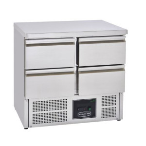 Sterling Pro Cobus SPU201-4D Undermounted Fridge Counter 4 Drawers, 220 Litres