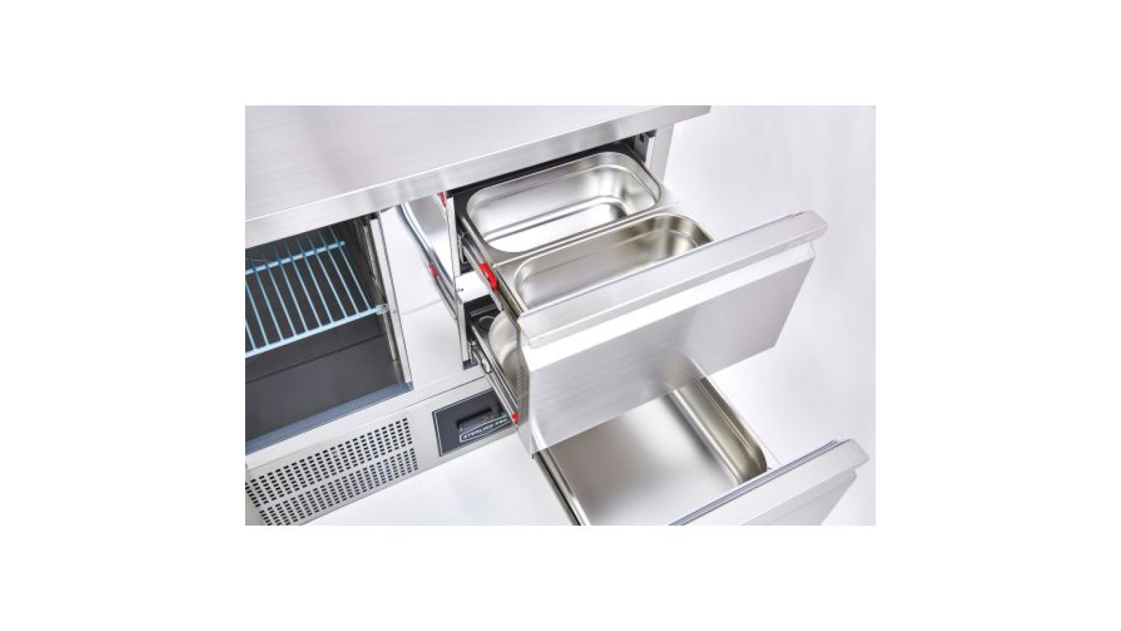 Sterling Pro Cobus SPU303-6D 6 Drawer Undermounted Counter, 368 Litres