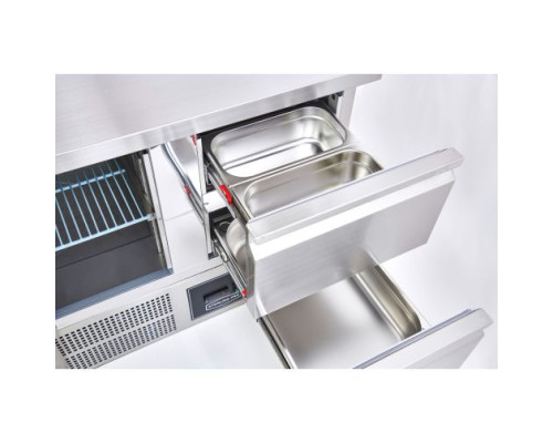Sterling Pro Cobus SPU303-6D 6 Drawer Undermounted Counter, 368 Litres