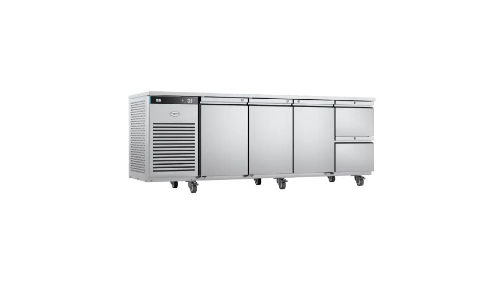 Foster EP1/4H/43-306 EcoPro G3 3 Door & 2 Drawer Refrigerated Counter, 585 Litres