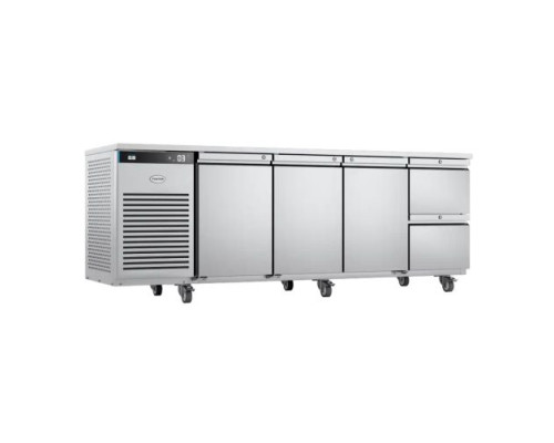 Foster EP1/4H/43-306 EcoPro G3 3 Door & 2 Drawer Refrigerated Counter, 585 Litres