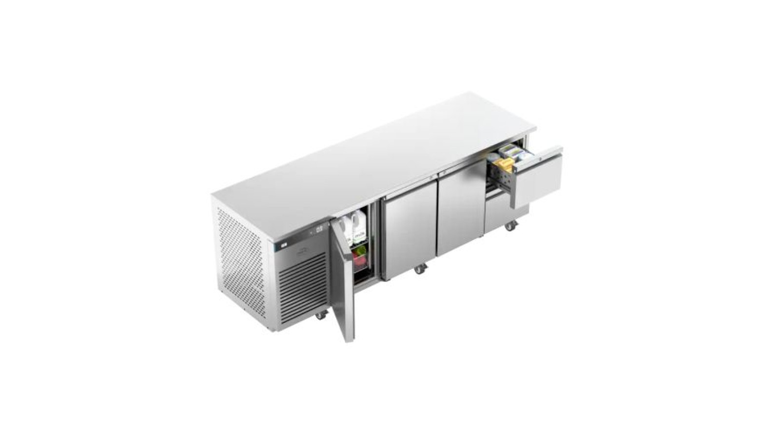Foster EP1/4H/43-306 EcoPro G3 3 Door & 2 Drawer Refrigerated Counter, 585 Litres