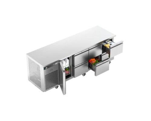 Foster EP1/4H/43-314 EcoPro G3 1 Door & 6 Drawer Refrigerated Counter, 585 Litres