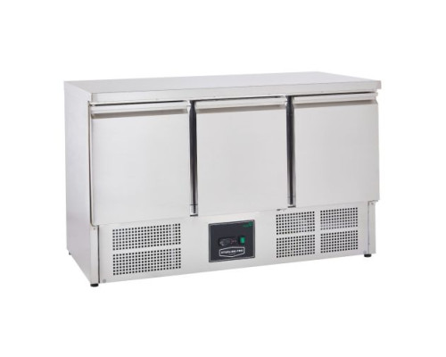 Sterling Pro Cobus SPU305AS A-Energy Rated Three Door Undermounted Counter, 368 Litres
