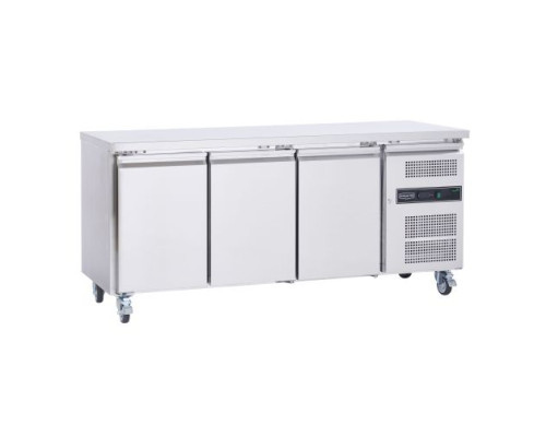 Sterling Pro Cobus SPCR300P 3 Door Refrigerated Counter, 417 Litres