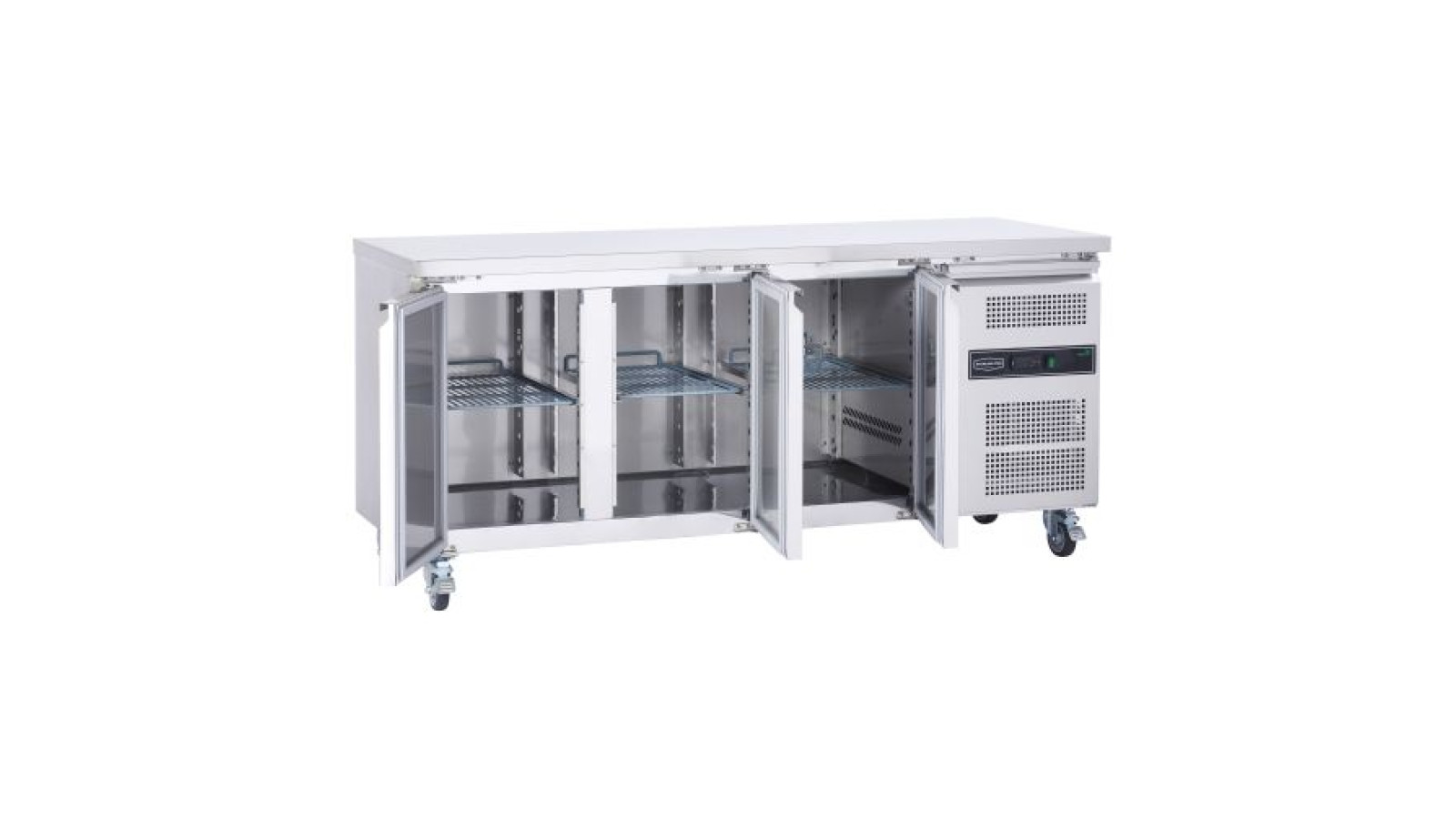 Sterling Pro Cobus SPCR300P 3 Door Refrigerated Counter, 417 Litres