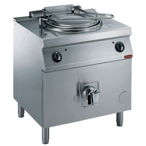 Diamond G22/M150I8-N Gas Indirect Heating Rounded Kettle On Cupboard, 150 Litres