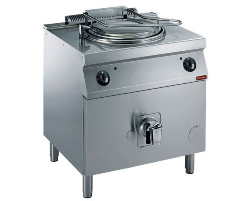 Diamond G22/M150I8-N Gas Indirect Heating Rounded Kettle On Cupboard, 150 Litres