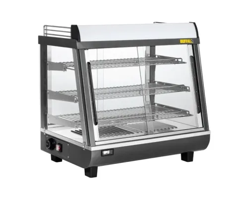 Buffalo Front and Rear Door Heated Merchandiser 96Ltr