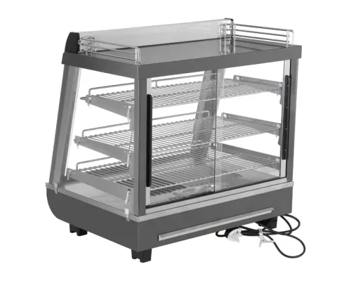 Buffalo Front and Rear Door Heated Merchandiser 96Ltr