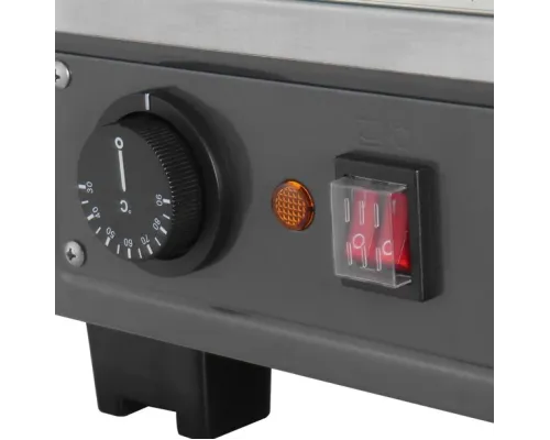 Buffalo Front and Rear Door Heated Merchandiser 96Ltr