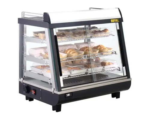 Buffalo Front and Rear Door Heated Merchandiser 96Ltr