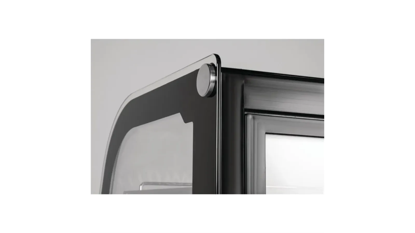 Polar G-Series Energy Efficient Countertop Food Display Fridge Black 160Ltr