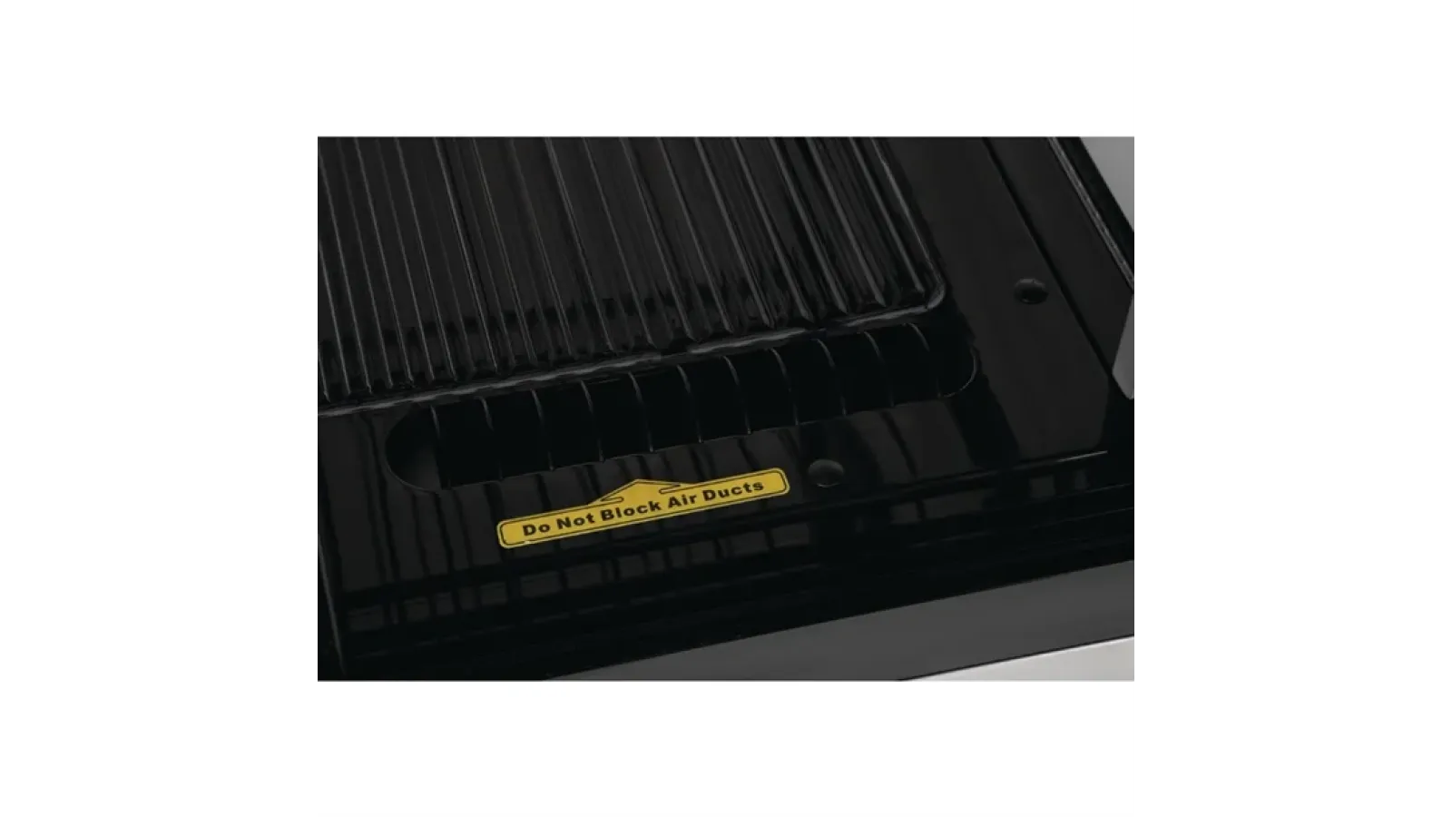 Polar G-Series Energy Efficient Countertop Food Display Fridge Black 160Ltr