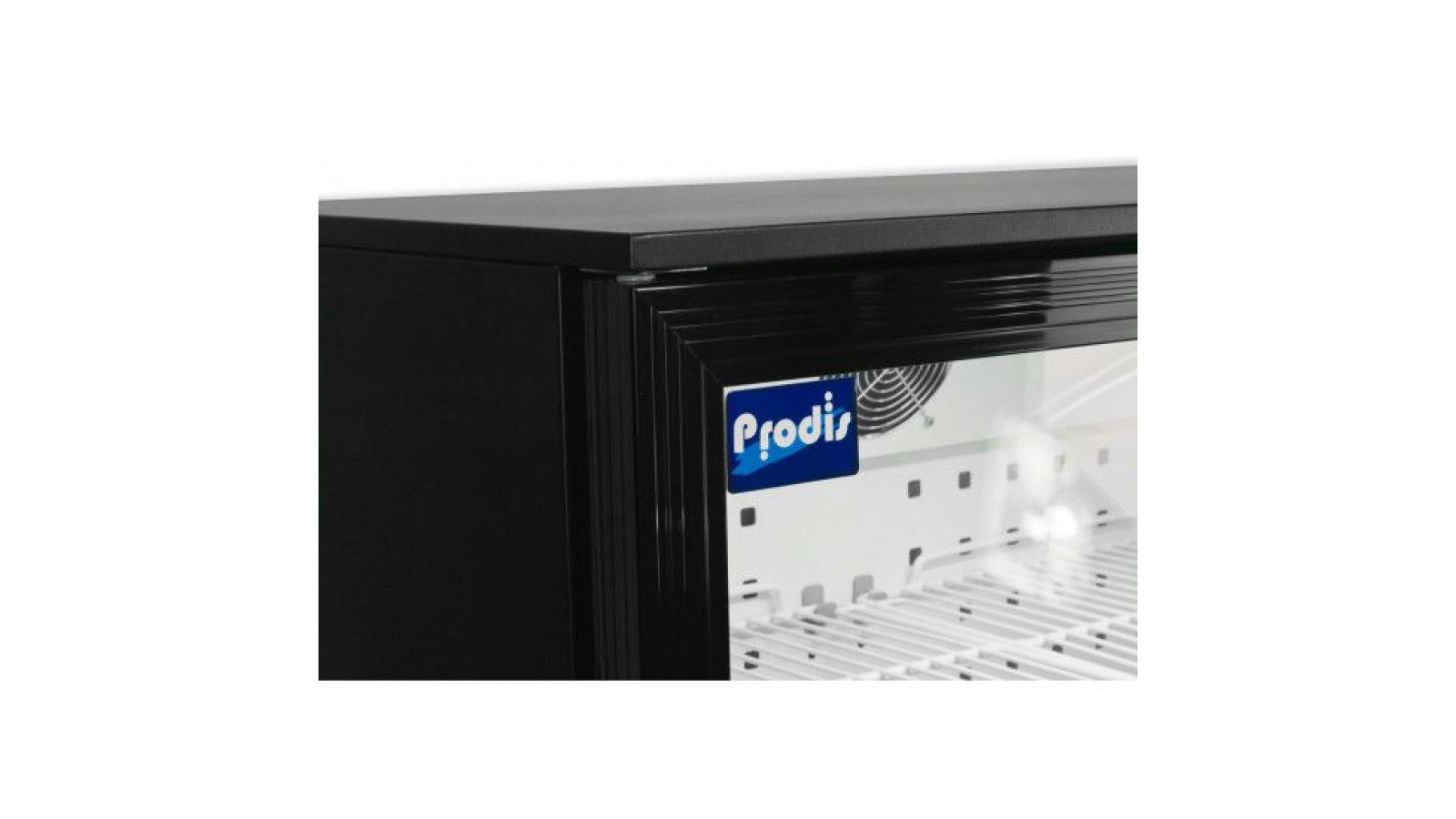 Prodis NT1BHLO-HC Single Door Black Bottle Cooler, 119 Litres