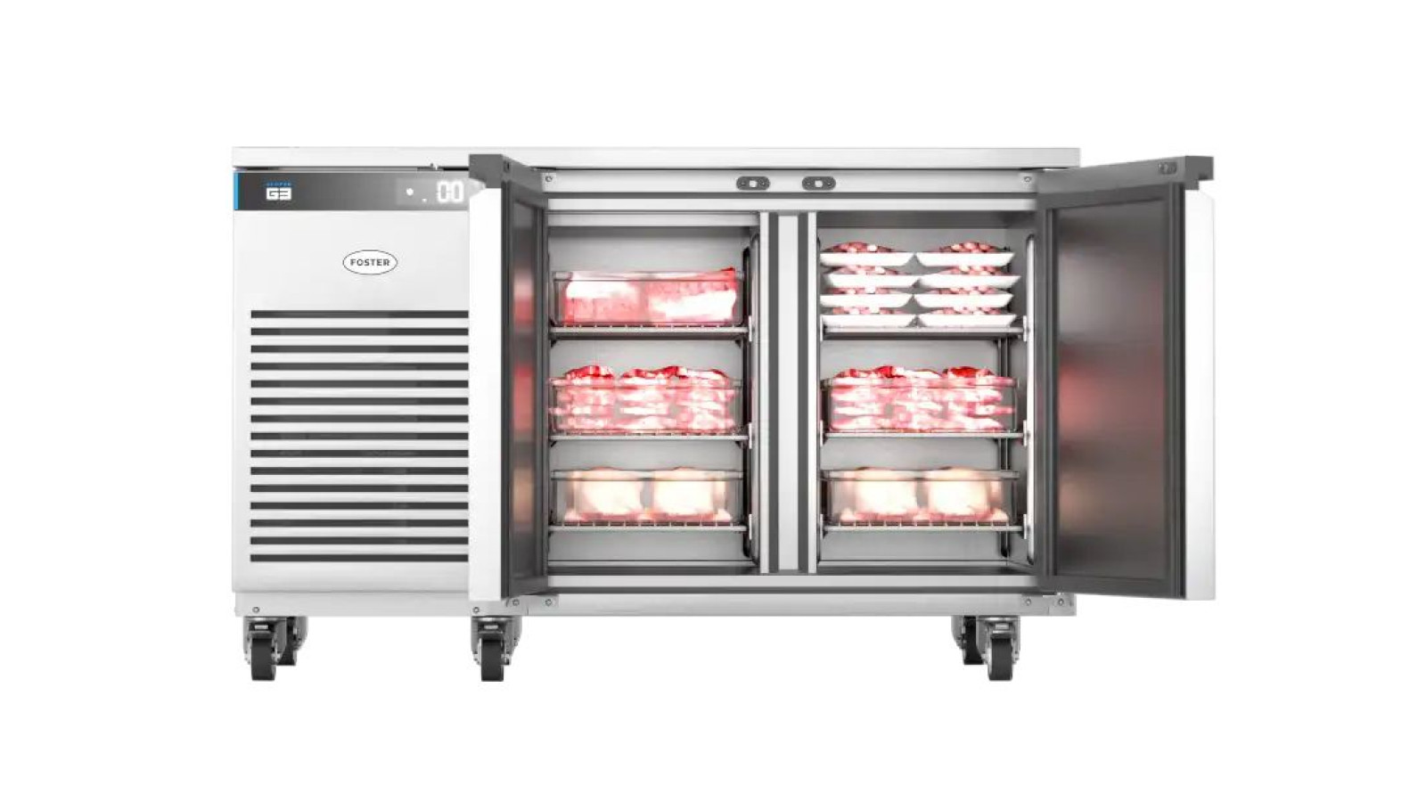 Foster EP1/2M/43-112 EcoPro G3 2 Door Refrigerated Counter, 280 Litres