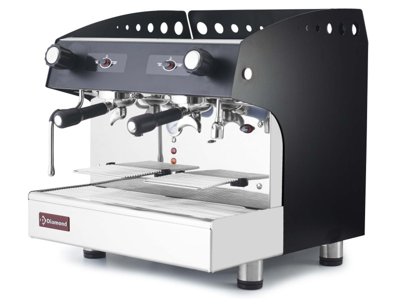 Diamond COMPACT/2PB Semi-Automatic Espresso Coffee Machine 2 Groups, 6.5 Litres