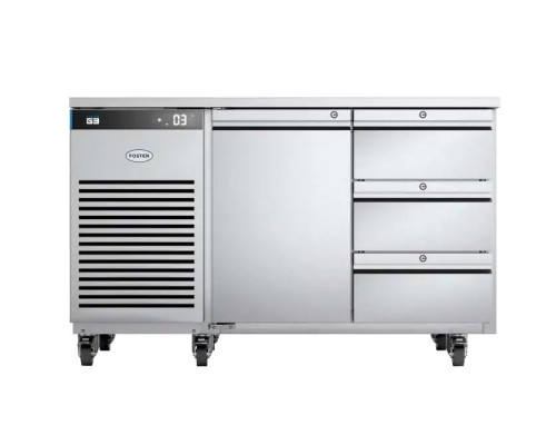 Foster EP1/2H/43-150 EcoPro G3 1 Door & 3 Drawer Refrigerated Counter, 280 Litres
