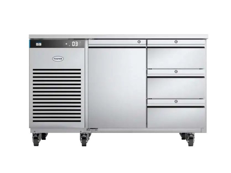 Foster EP1/2H/43-150 EcoPro G3 1 Door & 3 Drawer Refrigerated Counter, 280 Litres