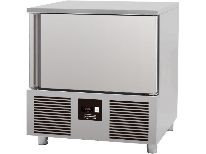 Sterling Pro SP0523BC-HC 5 Grid Single Door Blast Chiller / Freezer, 23kg/13kg