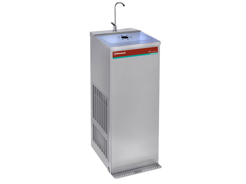 Diamond CR-18S/35-P Stainless Steel Refrigerated Fountain Dispenser, 35 litres per Hour