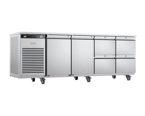Foster EP1/4H/43-312 EcoPro G3 2 Door & 4 Drawer Refrigerated Counter, 585 Litres