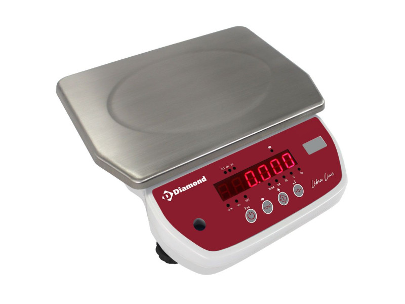 Diamond BAL/15-2 Stainless Steel Electronic Scale