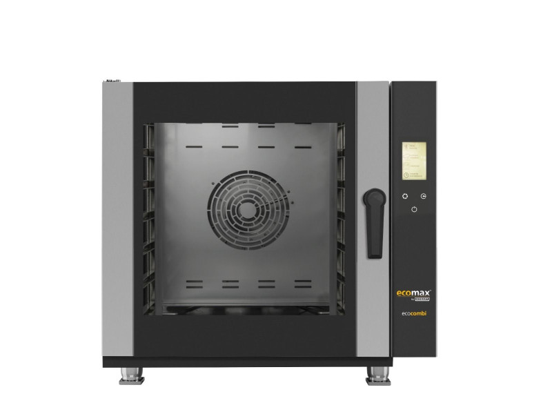 Hobart Ecomax HECMFE6 Full Touch Electric 6 x 1/1GN Grid Combi Oven, 9.5kW