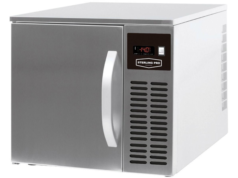 Sterling Pro SP0315BC-HC 3 Grid Single Door Blast Chiller / Freezer, 15kg/6kg